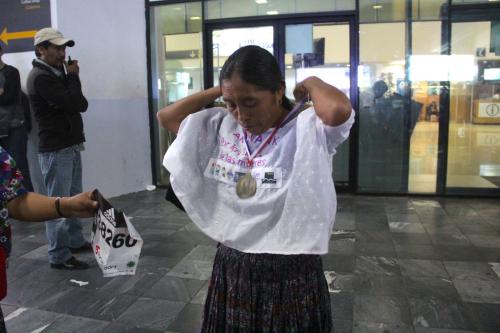 Do&ntilde;a Mar&iacute;a explic&oacute; que este viaje le cambi&oacute; la vida y espera ser un elemento de cambio para las mujeres de su comunidad. (Foto: Fredy Hern&aacute;ndez/Soy502)