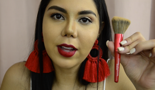 Con pincel difuminar. (Foto: Selene Mejía/Soy502) 