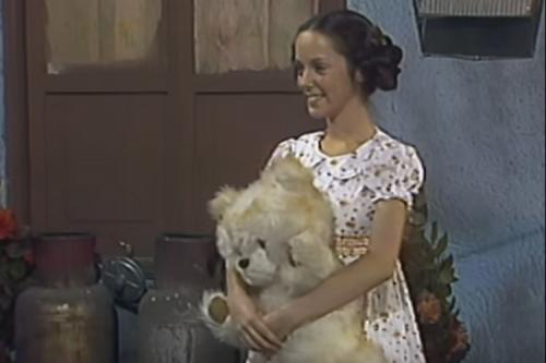 Paty es el personaje del que Yanet Garc&iacute;a se visti&oacute;. (Foto; Televisa Espect&aacute;culos) 