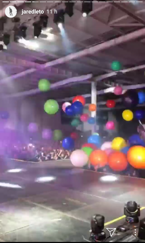 En las historias de Jared Leto se pueden observar los videos. (Foto: captura de pantalla) 