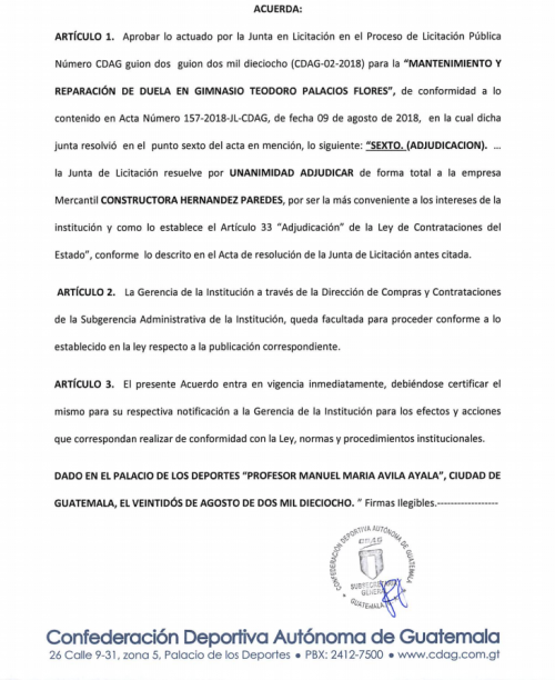 Acuerdo de la CDAG. (Foto: captura de pantalla)