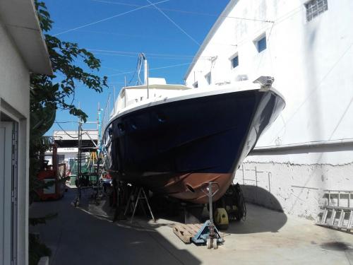 Vista del yate que compr&oacute; Uri Roitman en apariencia con dinero del "agua m&aacute;gica". (Foto: Soy502)