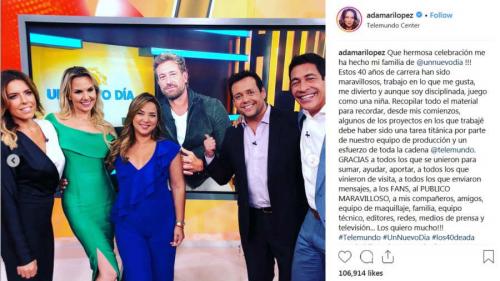 El elenco de la popular telenovela se junt&oacute; con en el "Programa Hoy" de la cadena Telemundo. (Imagen: captura de pantalla)