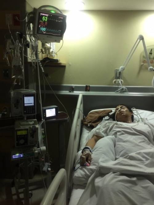 María García de Rodríguez se encuentra en coma y su familia necesita ayuda. (Foto: Andrés Rodríguez) 