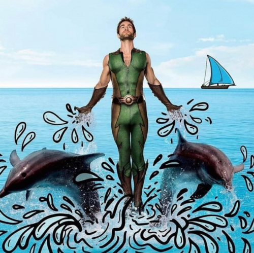 Chace aparece en una campa&ntilde;a fotogr&aacute;fica para promover la serie. (Foto: The Boys) 