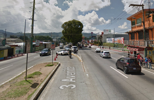 Este es el retorno que complica la movilidad hacia el occidente principalmente los fines de semana. (Foto: Google Maps)