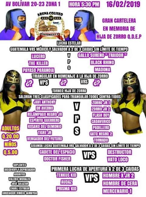 Este es el afiche con la informaci&oacute;n sobre el homenaje (Foto: Facebook)