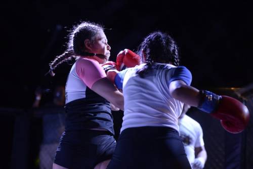 Dolores Zacarías contra Katherine García. (Foto:Wilder López/Soy502)