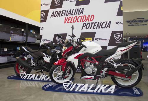 Dos modelos deportivos se unen al portafolio de m&aacute;s de 30 motocicletas de Italika. (Foto: Magui Medina/Soy502)