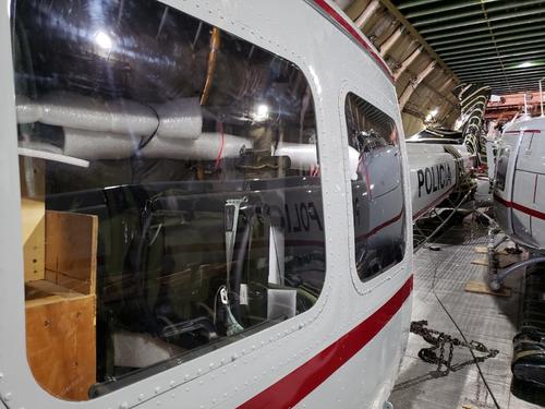 Los helicópteros han sido donados por EE.UU. 
