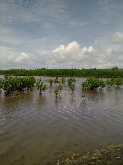 Se reporta crecida de la Laguna de Chiquistepeque, ubicada en Mazatenango, Suchitep&eacute;quez. (Foto: Conred)