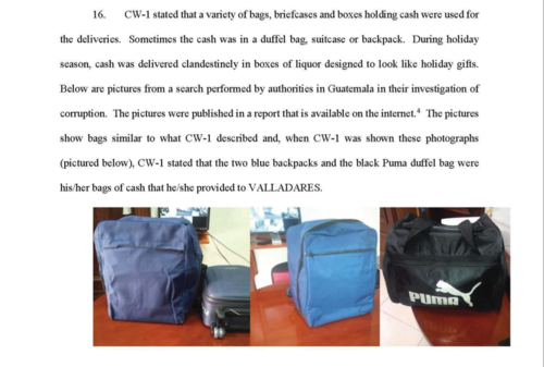Las fotos presentadas en la denuncia del FBI en contra de Acisclo Valladares Urruela. (Foto: captura de pantalla) 