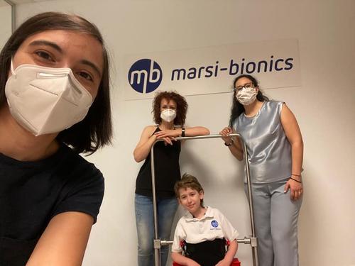Mar&iacute;a Andr&eacute; en "Marsi Bionics", Espa&ntilde;a. (Foto: Facebook Marie Andr&eacute;)