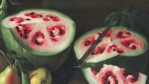 As&iacute; eran las pinturas del siglo XVII de la sand&iacute;a. (Foto: Cerebro digital)