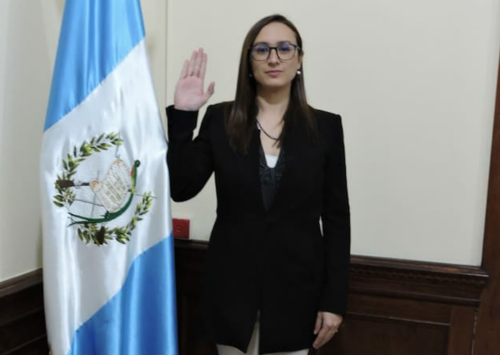 María Isabel Salazar Urrutia asumió como viceministra de Administración del Trabajo. (Foto: Presidencia)