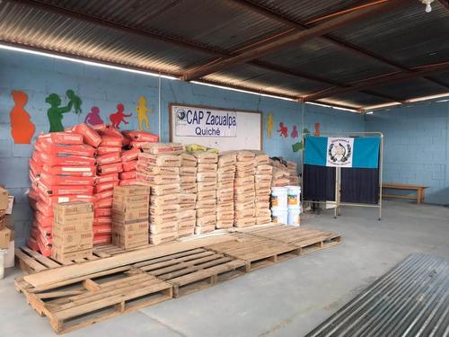 Donaci&oacute;n en Zacualpa, Quich&eacute; (Fotograf&iacute;a: Rotary Guatemala)