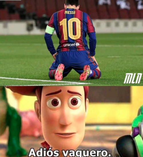 Salida de Messi del Barca