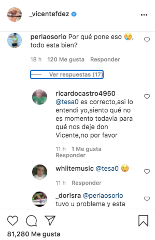 seguidores de Vicente Fernández 
