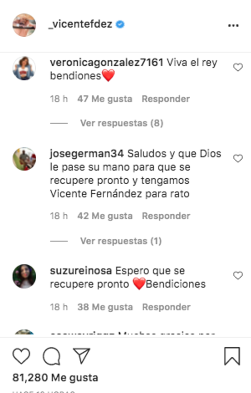 seguidores de Vicente Fernández 