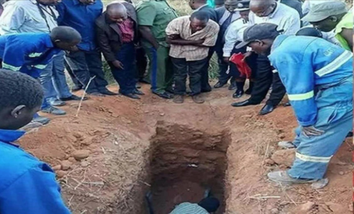 El pastor pidió ser enterrado vivo. (Foto: oficial)