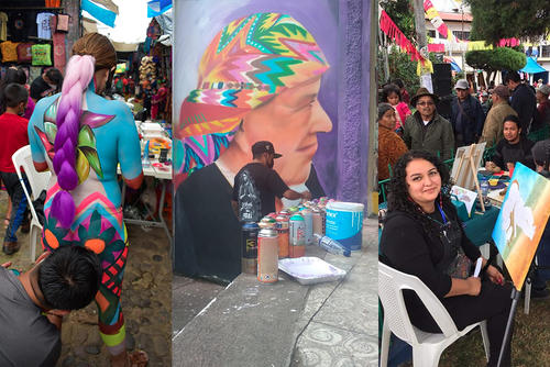 Festival Cultural Pop Wuj, arte, cultura, Chichicastenango, artistas plásticos, músicos, danzantes, teatrales, lúdicos, Guatemala, Soy502