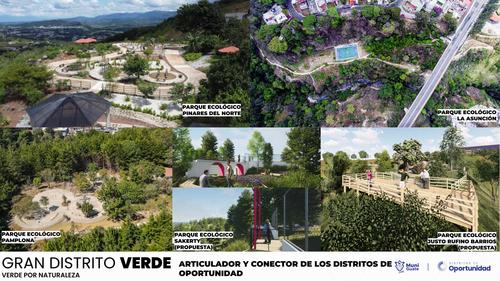 La intención es contar con un distrito verde que sea el pulmón para la ciudad. (Diseño: Municipalidad de Guatemala)