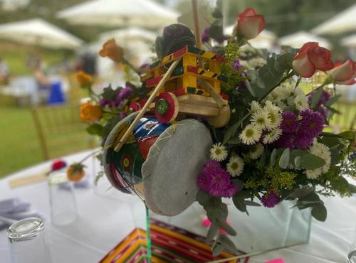 Los detalles guatemaltecos estaban presentes en todas partes de la fiesta. (Foto: Deborah de Paz)
