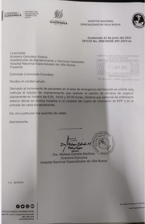 hospital villa nueva, saturados, covid 19