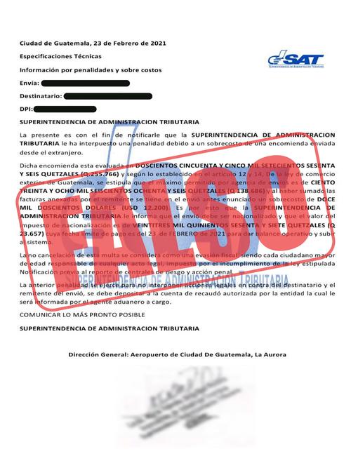 Sat, cobro de impuestos, falsificación de firmas, estafa, guatemala, marco livio diaz