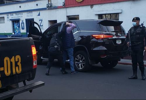 Luis Gonzalo Gutiérrez, de nacionalidad mexicana, fue capturado durante un operativo de la zona 10. (Foto: PNC)