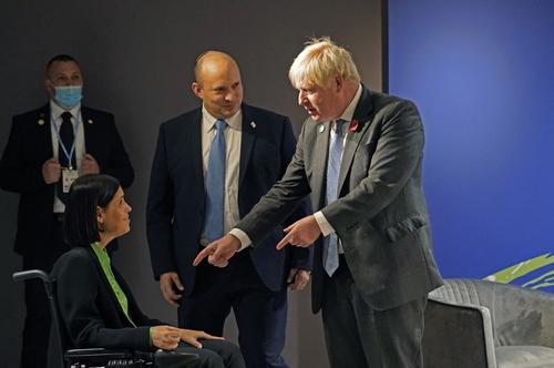Boris Johnson se disculpa con la funcionaria israel&iacute;. (Foto: AFP) 