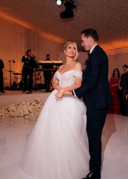 Momento de su baile nupcial. (Foto: Instagram)