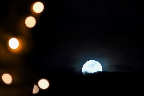 El eclipse lunar fue visible en varios países en el mundo. (Foto: AFP)