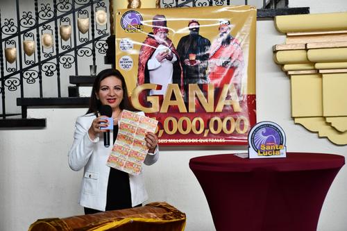 Lotería Santa Lucia, sorteo, billetes millones, quetzales, Guatemala, Soy502