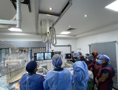 Hospital El Pilar, intervención, cardiología, procedimiento, Guatemala, Soy502