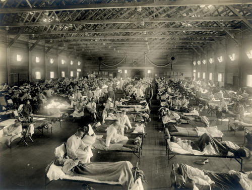 La gripe española mató a miles de estadounidenses en 1918. (Foto: Wikipedia)