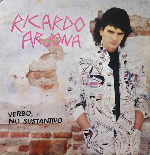 Portada del disco "Jesús verbo, no sustantivo" de Ricardo Arjona en 1988. (Foto: Oficial)