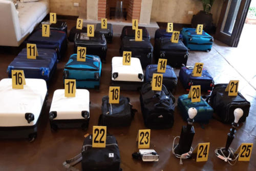 En 22 maletas se resguardaba el efectivo. (Foto: archivo) 