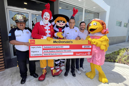 McDonald's, Villa Canales, Cuatro Caminos Totonicap&aacute;n, restaurantes, puestos de trabajo, Guatemala, Soy502