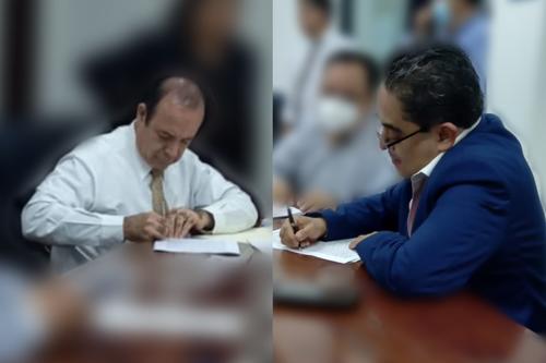 Rodas dejó entregado aspectos financieros y administrativos a Córdova. (Foto: PDH)