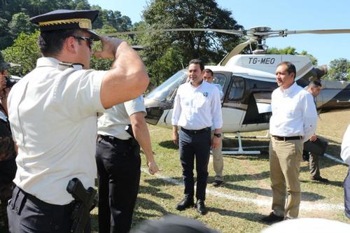 mario estrada, jimmy morales, helic&oacute;ptero mario estrada, extinguen helic&oacute;ptero
