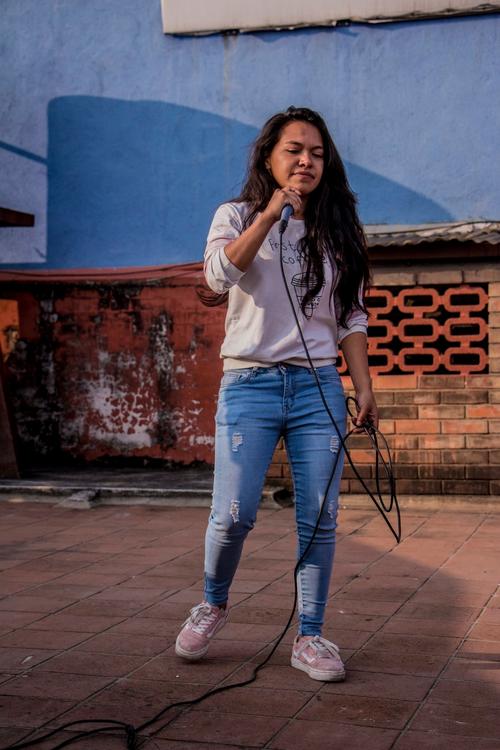 Nesly fue parte del movimiento de raperas de Guatemala. (Foto: Neshie)