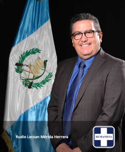 Rudio Lecsan Mérida Herrera, aspira a ser presidente de la República. (Foto: Congreso de Guatemala)