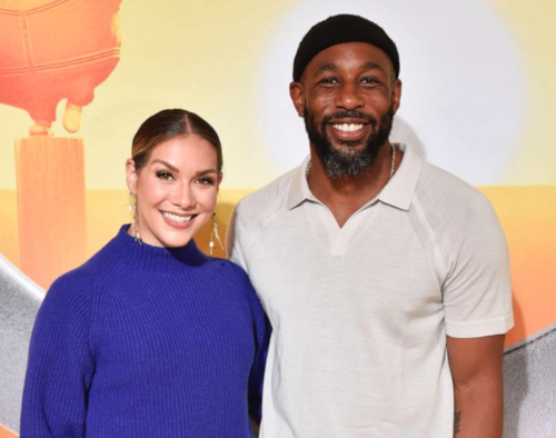 Stephen Boss junto a su esposa, Allison Holker. (Foto: Getty Images)
