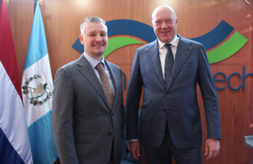 Los representantes de Dutch Clean en Guatemala. (Foto: Dutch Clean)