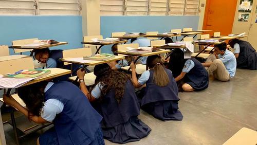 simulacro emergencia, ciclo escolar, regreso a clases 2023