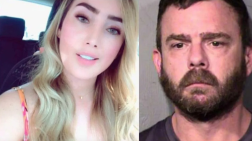 Lina Cruz fue raptada por un exconvicto estadounidense en M&eacute;xico donde ella resid&iacute;a desde hace 8 a&ntilde;os. A la derecha, Monroe, el secuestrador. (Foto: Twitter)