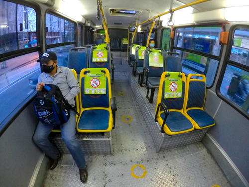 La situaci&oacute;n de la pandemia del Covid-19 provoc&oacute; que el Transmetro estuviese pausado durante casi cuatro meses. (Foto: Fredy Hern&aacute;ndez/Soy502)