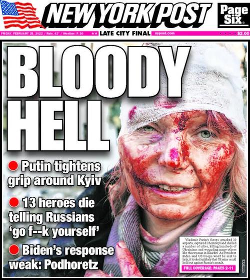 Olena Kurilo en una de las portadas de los medios internacionales. (Foto: NYP)