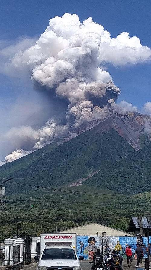 volcán de fuego, imagenes volcán, erupcion volcán